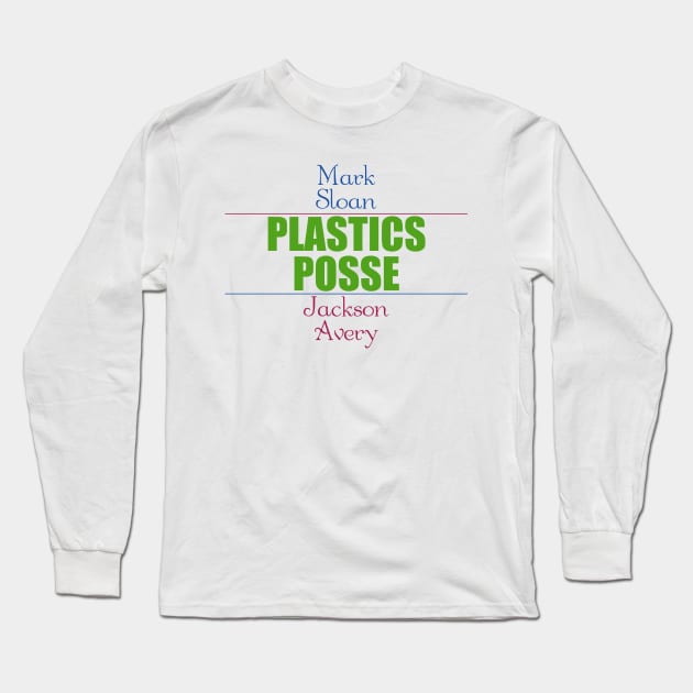 Plastics Posse Long Sleeve T-Shirt by cristinaandmer